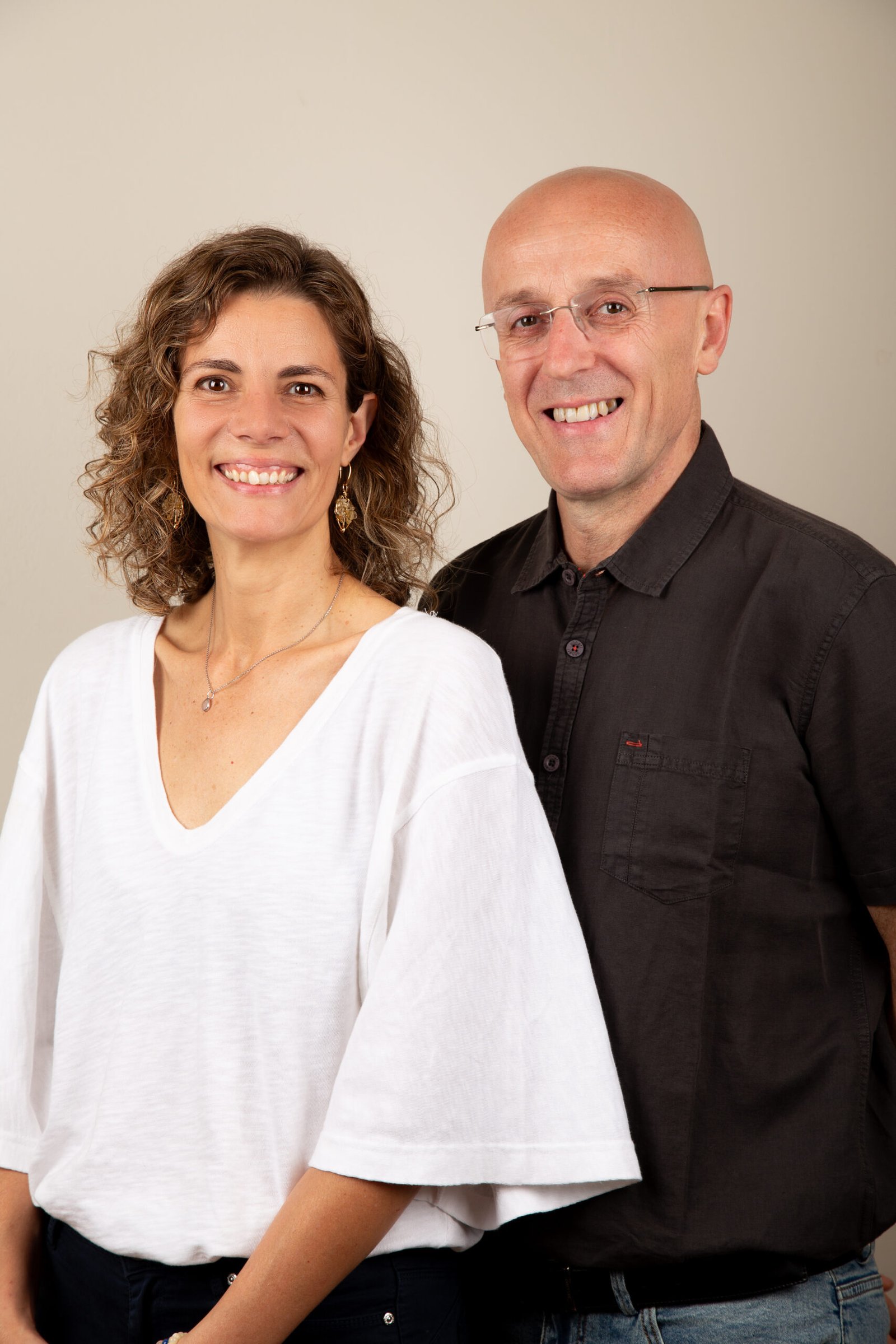 Sergi Pérez i Bàrbara González, l'Espai d'Integració d'El Centre