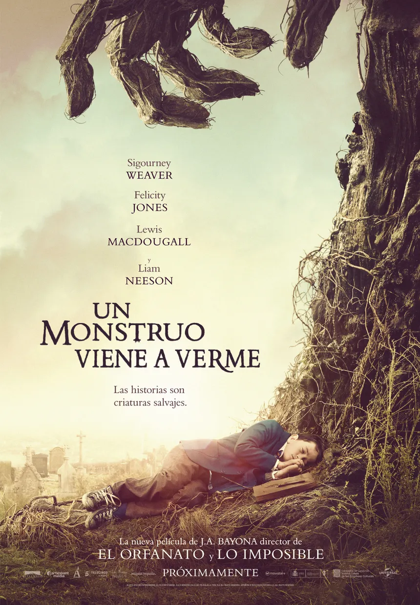 Cartell de la pel·lícula Un monstruo viene a verme